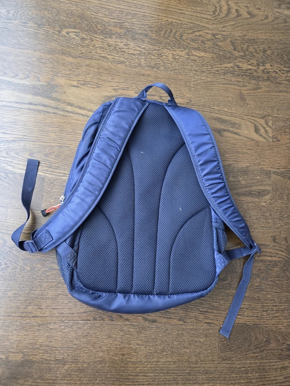 Old Navy Backpack Navy Blue with Orange Accents
